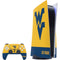 West Virginia University WV Yello split PS5 Bundle Skin