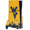 West Virginia University WV Yello split PS5 Slim Disk Bundle Skin