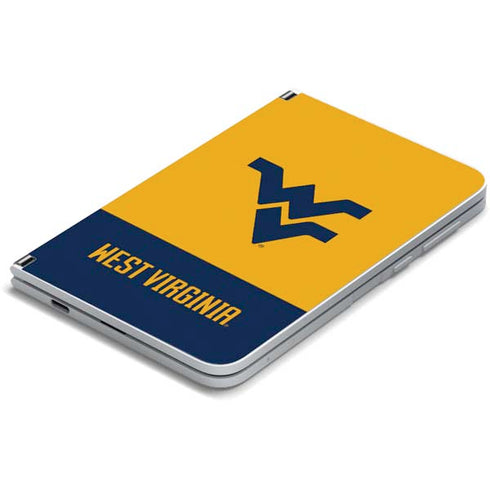 West Virginia University WV Yello split Surface Duo Skin