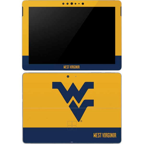 West Virginia University WV Yello split Surface Go Skin