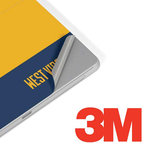 West Virginia University WV Yello split Surface Go Skin