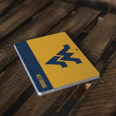 West Virginia University WV Yello split Surface Go Skin