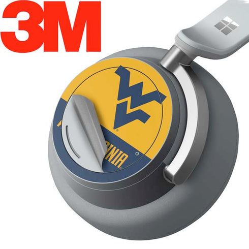 West Virginia University WV Yello split Surface Headphones Skin