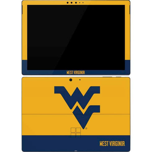 West Virginia University WV Yello split Surface Pro 7 Skin
