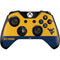 West Virginia University WV Yello split Xbox One Controller Skin