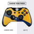 West Virginia University WV Yello split Xbox One Controller Skin