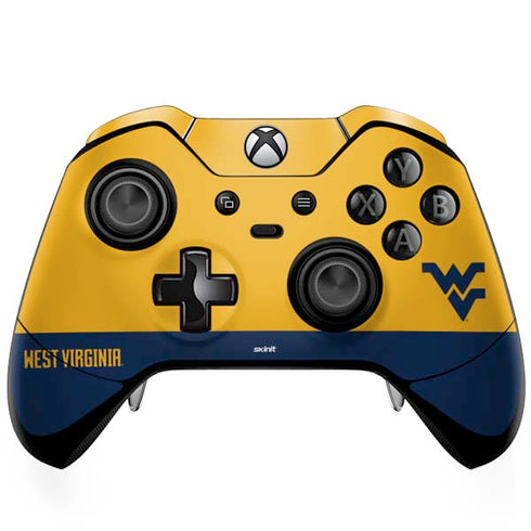 West Virginia University WV Yello split Xbox One Elite Controller Skin