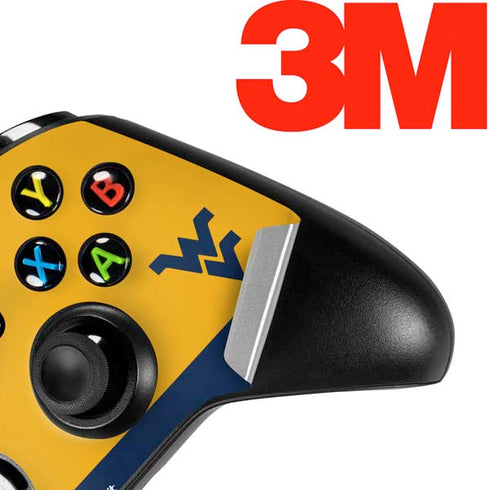 West Virginia University WV Yello split Xbox One X Controller Skin