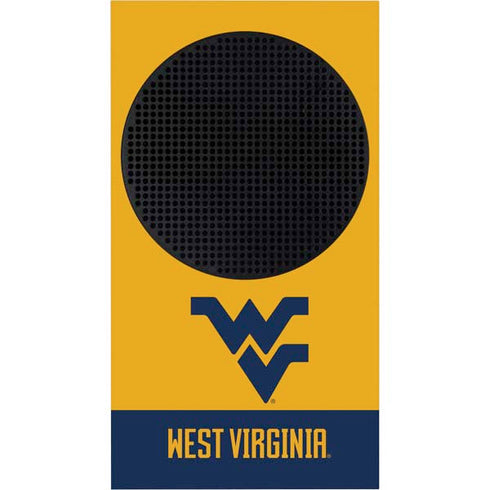 West Virginia University WV Yello split Xbox Series S Bundle Skin