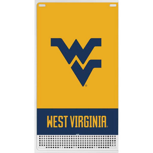 West Virginia University WV Yello split Xbox Series S Bundle Skin
