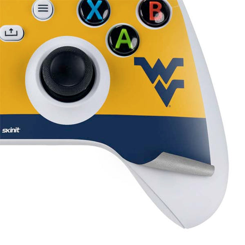 West Virginia University WV Yello split Xbox Series S Bundle Skin