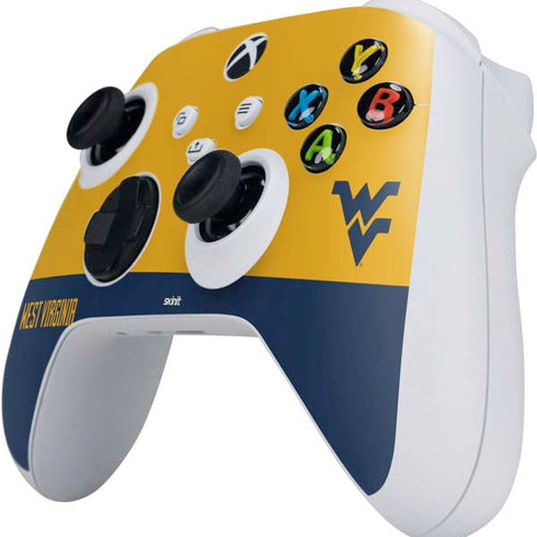 West Virginia University WV Yello split Xbox Series S Controller Skin