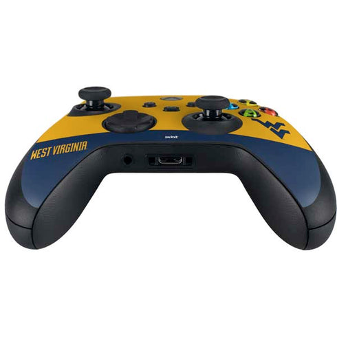 West Virginia University WV Yello split Xbox Series X Controller Skin