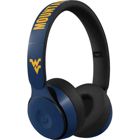West Virginia University Yellow Beats Solo Pro Skin