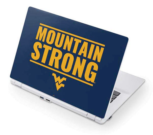 West Virginia University Yellow Acer Chromebook Skin