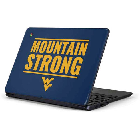 West Virginia University Yellow Samsung Chromebook Skin
