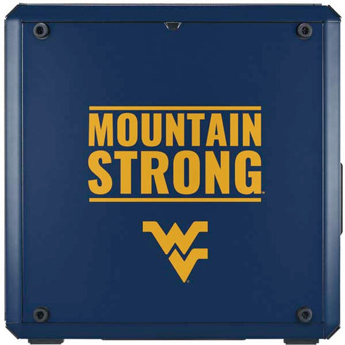 West Virginia University Yellow Cooler Master MasterBox Q300L Mini Tower Skin