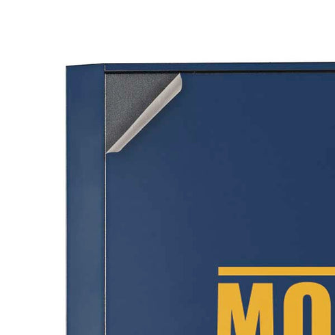 West Virginia University Yellow Corsair 4000D Tempered Glass Mid-Tower ATX Case Skin