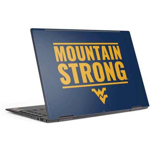 West Virginia University Yellow HP Envy Skin