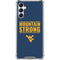 West Virginia University Yellow Galaxy A14 5G Clear Case