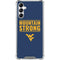 West Virginia University Yellow Galaxy A15 5G Clear Case