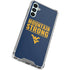 West Virginia University Yellow Galaxy A15 5G Clear Case