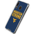 West Virginia University Yellow Galaxy A30 Clear Case