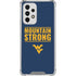 West Virginia University Yellow Galaxy A33 5G Clear Case