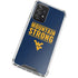 West Virginia University Yellow Galaxy A52 5G Clear Case