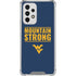 West Virginia University Yellow Galaxy A53 5G Clear Case