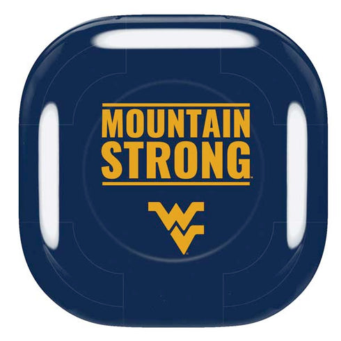West Virginia University Yellow Galaxy Buds Pro Skin