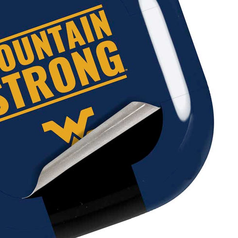 West Virginia University Yellow Galaxy Buds Pro Skin