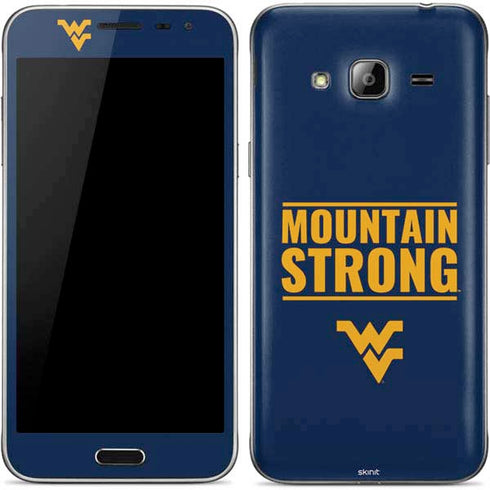 West Virginia University Yellow Galaxy J3 Skin