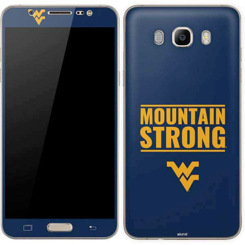 West Virginia University Yellow Galaxy J7 Skin