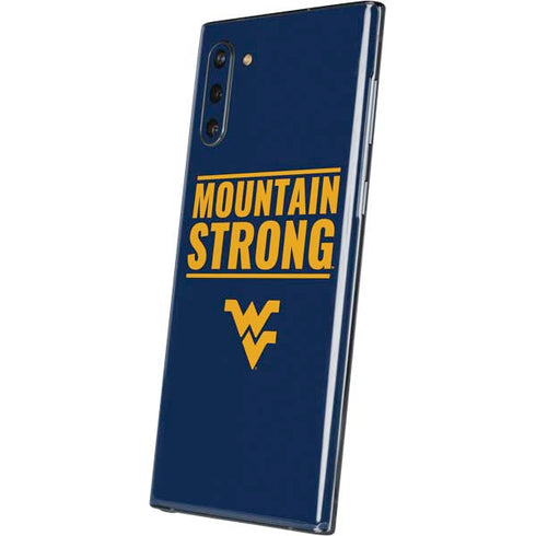 West Virginia University Yellow Galaxy Note 10 Skin