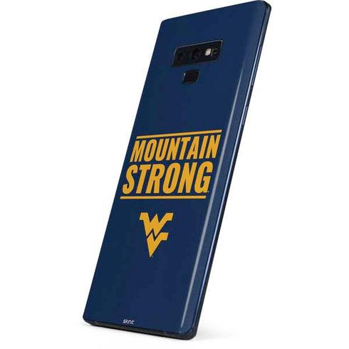 West Virginia University Yellow Galaxy Note 9 Skin