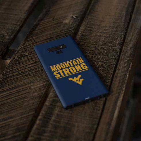 West Virginia University Yellow Galaxy Note 9 Skin
