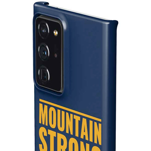 West Virginia University Yellow Galaxy Note20 Ultra 5G Lite Case
