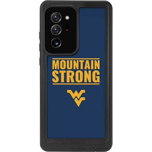 West Virginia University Yellow Galaxy Note20 Ultra 5G Waterproof Case
