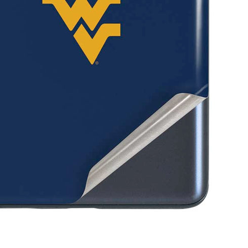 West Virginia University Yellow Galaxy S20 Fan Edition Skin