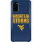 West Virginia University Yellow Galaxy S20 Lite Case