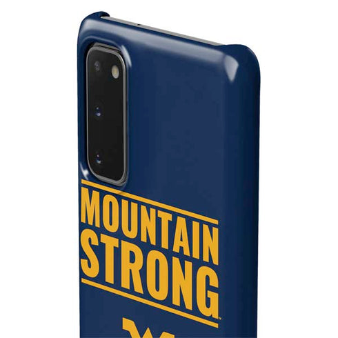West Virginia University Yellow Galaxy S20 Lite Case