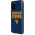 West Virginia University Yellow Galaxy S20 Plus Pro Case