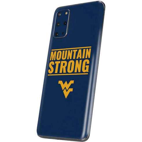 West Virginia University Yellow Galaxy S20 Plus Skin