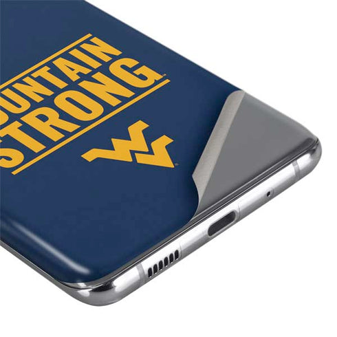 West Virginia University Yellow Galaxy S20 Ultra 5G Skin
