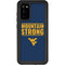 West Virginia University Yellow Galaxy S20 Waterproof Case