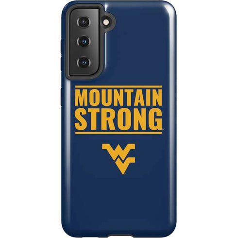 West Virginia University Yellow Galaxy S21 5G Pro Case