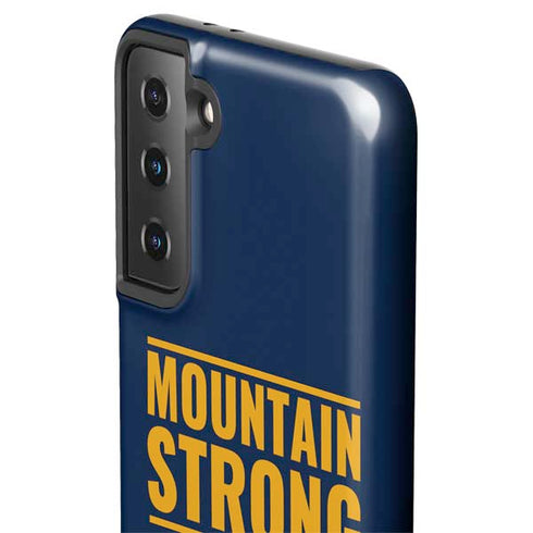 West Virginia University Yellow Galaxy S21 Plus 5G Pro Case