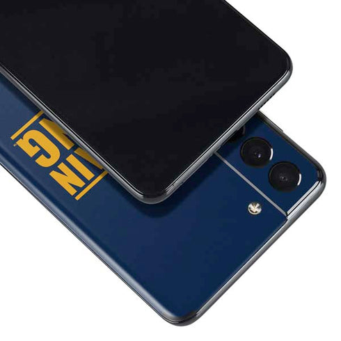 West Virginia University Yellow Galaxy S21 Plus 5G Skin