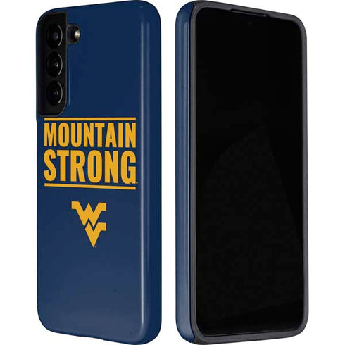West Virginia University Yellow Galaxy S22 Pro Case